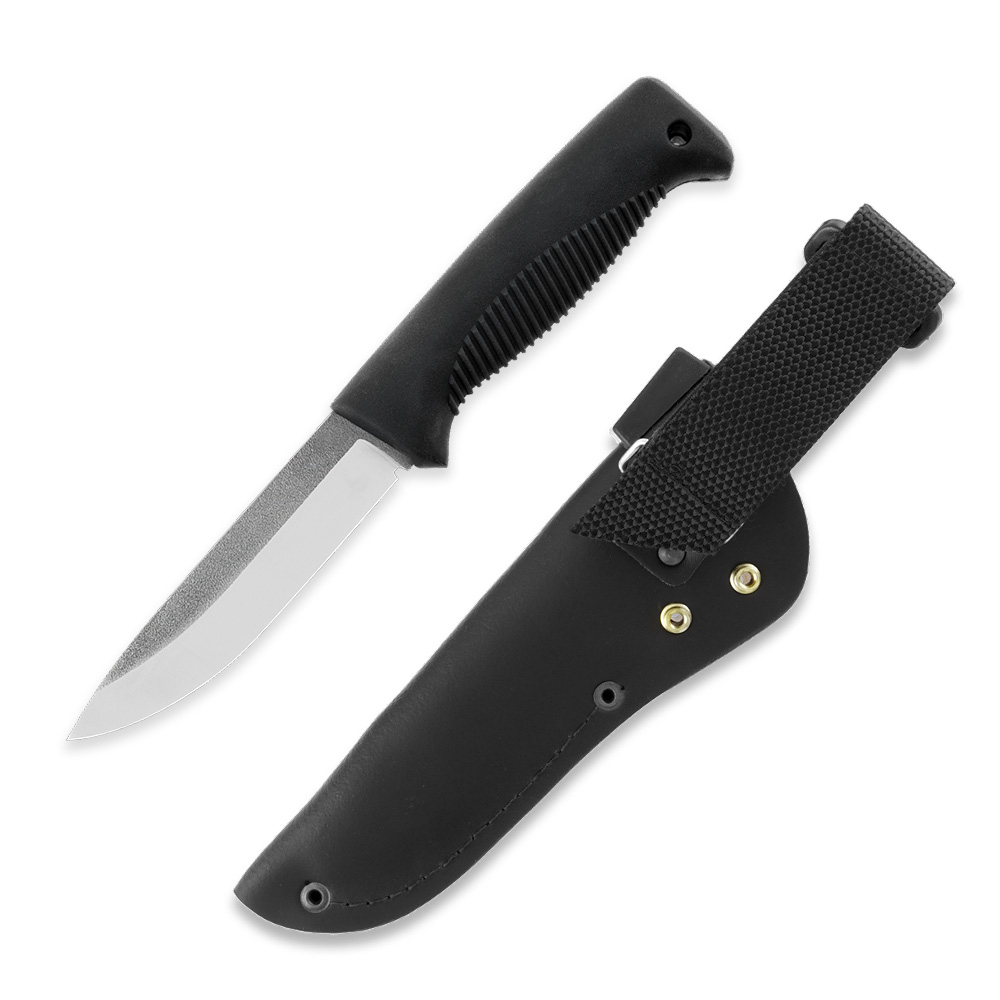 Nóż Peltonen M07 Ranger Puukko, ostrze bez pokrycia Bohler N690, pochwa skórzana ( FJP256 )