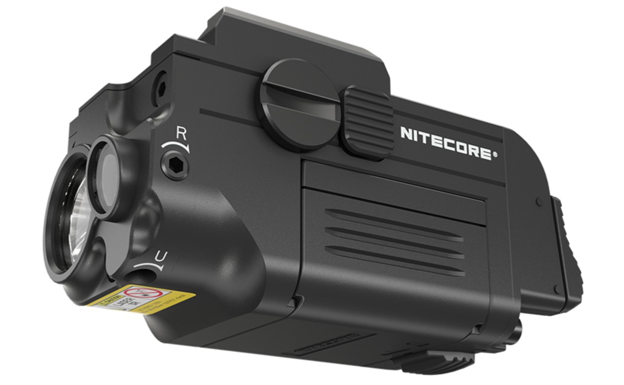Latarka Nitecore NPL25 GL 900 lumenów z zielonym laserem