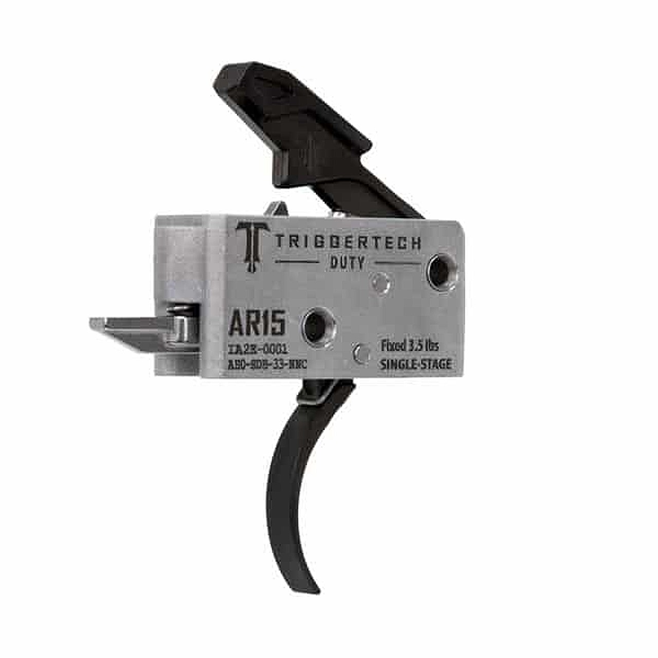 Spust Triggertech Ar15 Duty Curved Single Strage PVD Black