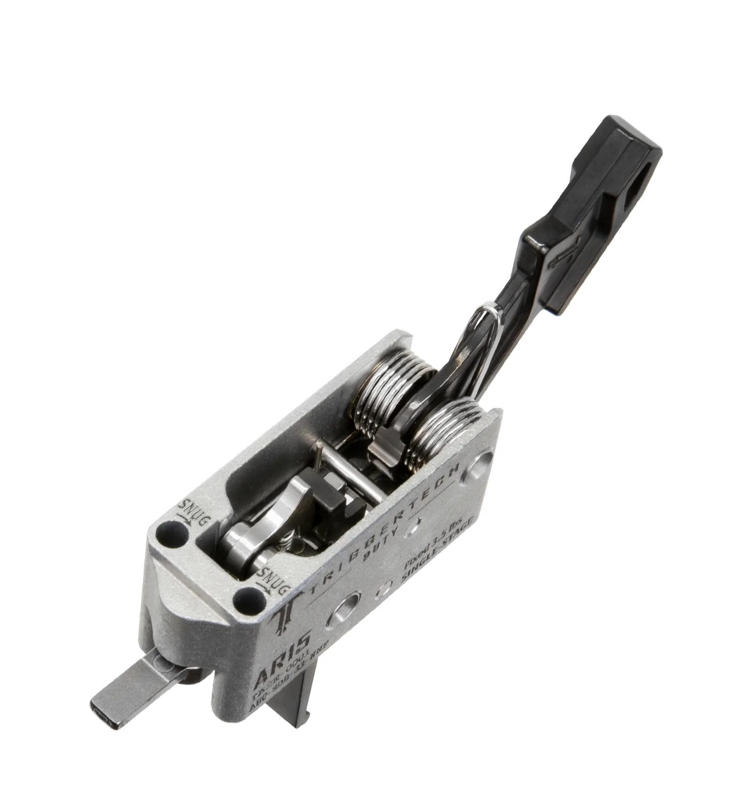 Spust Triggertech AR15 Duty Straight Single Stage 3.5 lbs PVD Black