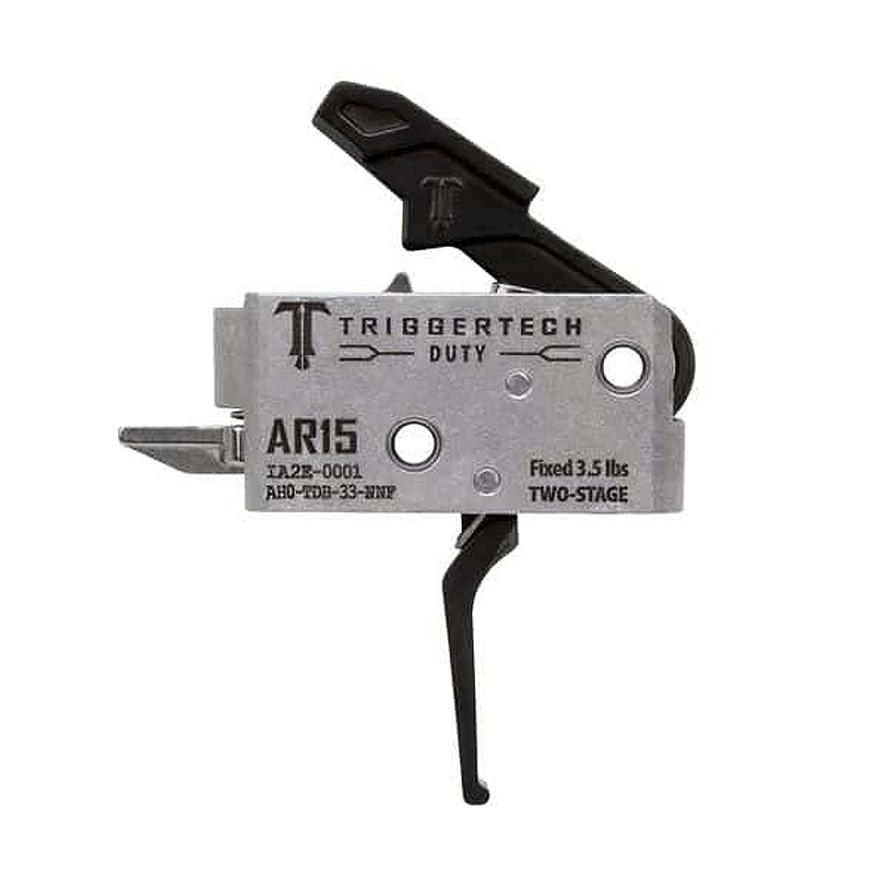 Spust Triggertech AR15 Duty Striaght Two Stage 3.5 lbs PVD Black