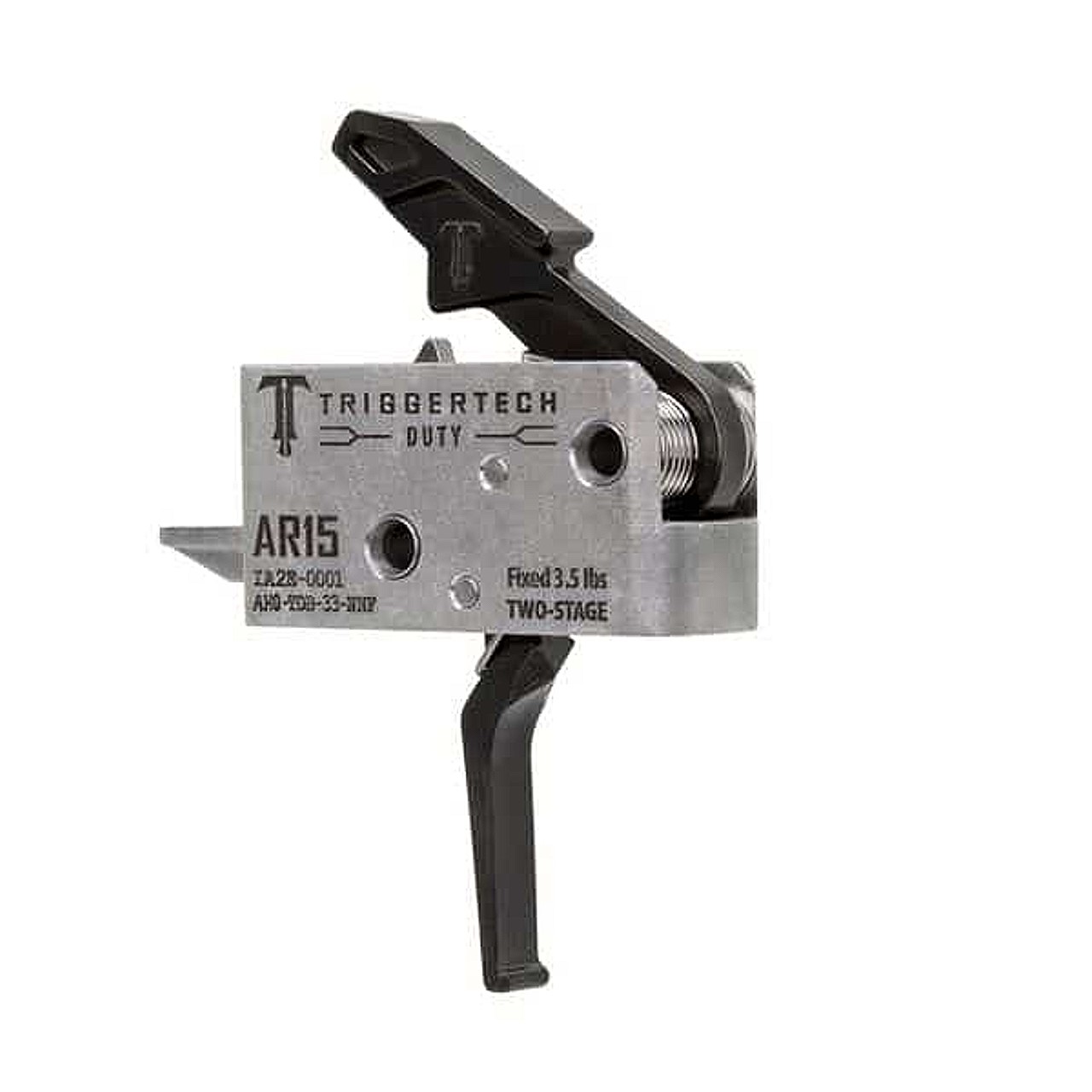 Spust Triggertech AR15 Duty Striaght Two Stage 3.5 lbs PVD Black