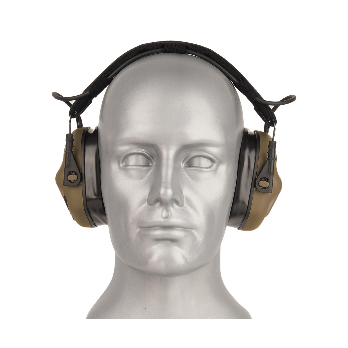 Earmor - aktywne ochronniki słuchu M31 Plus, Coyote Brown
