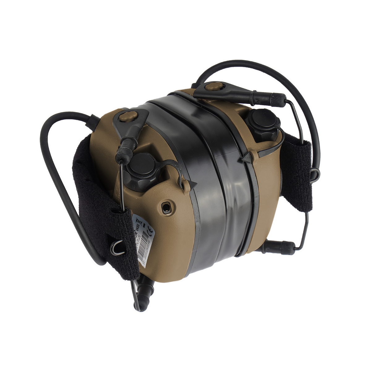 Earmor - aktywne ochronniki słuchu M31 Plus, Coyote Brown