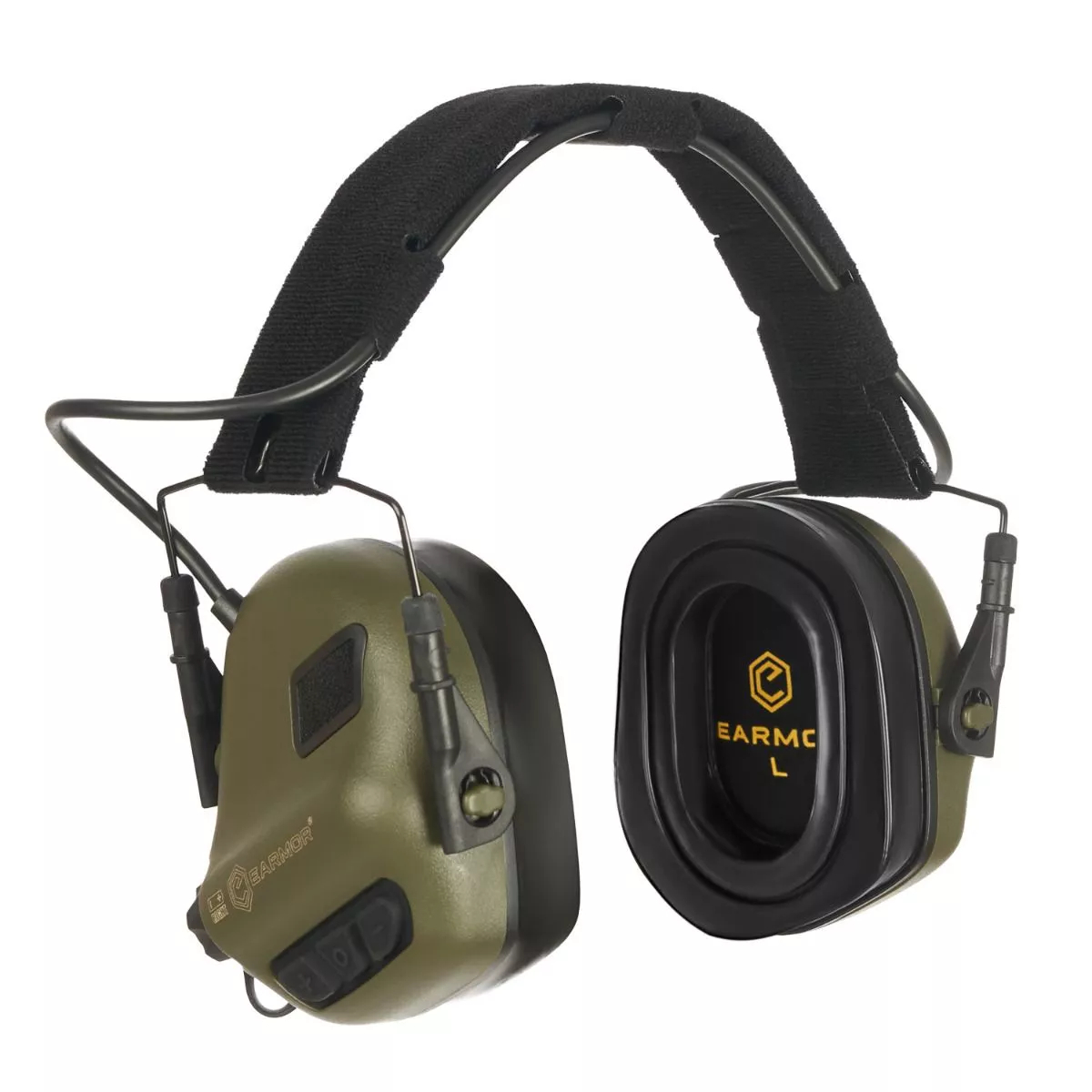 Earmor - aktywne ochronniki słuchu M31 Plus, Foliage Green