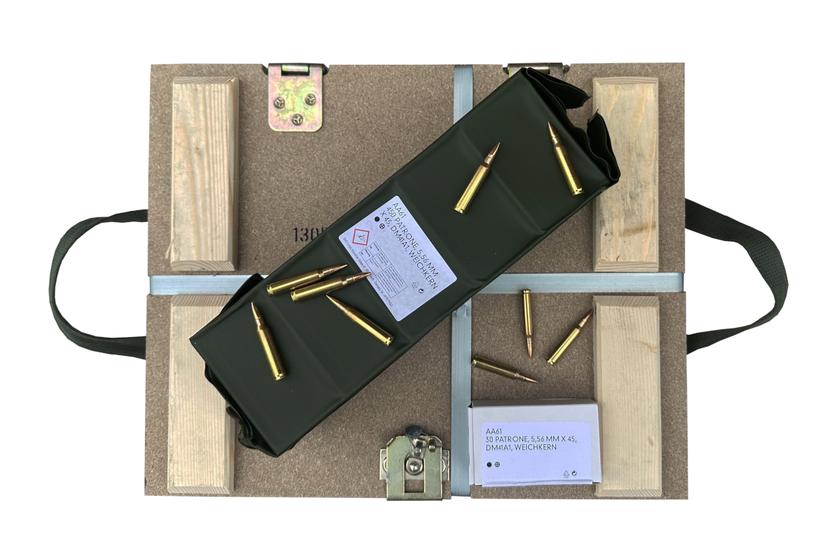 Amunicja 5,56x45mm NATO RWS FMJ 62gr/4,0g