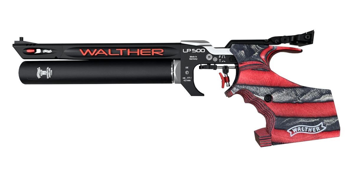 Pistolet pneumatyczny Walther LP500-M Expert RED