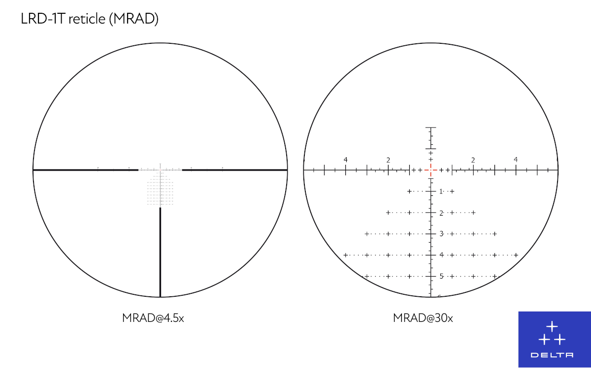 Delta Optical Stryker HD 4,5-30x56 FFP LRD1T