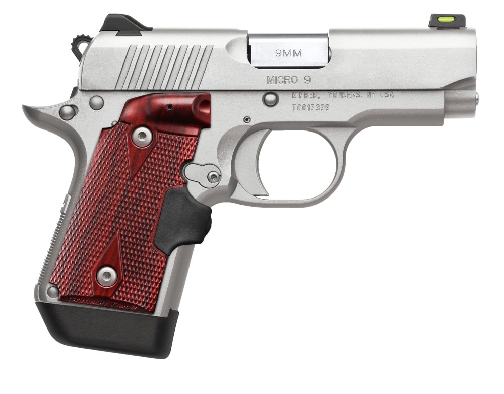 Pistolet Kimber Micro 9 Stainless Rosewood LG