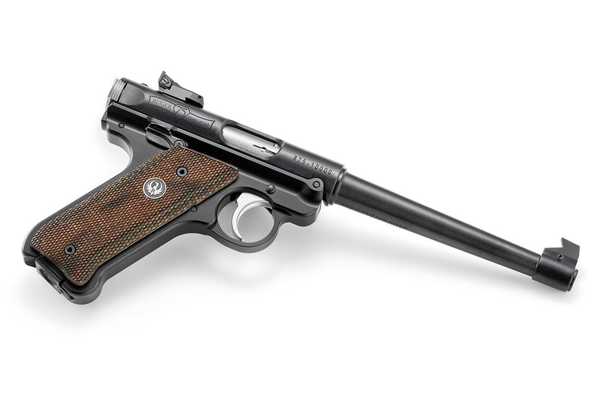 Pistolet Ruger Mark IV Target 75th Anniversary kal. 22LR