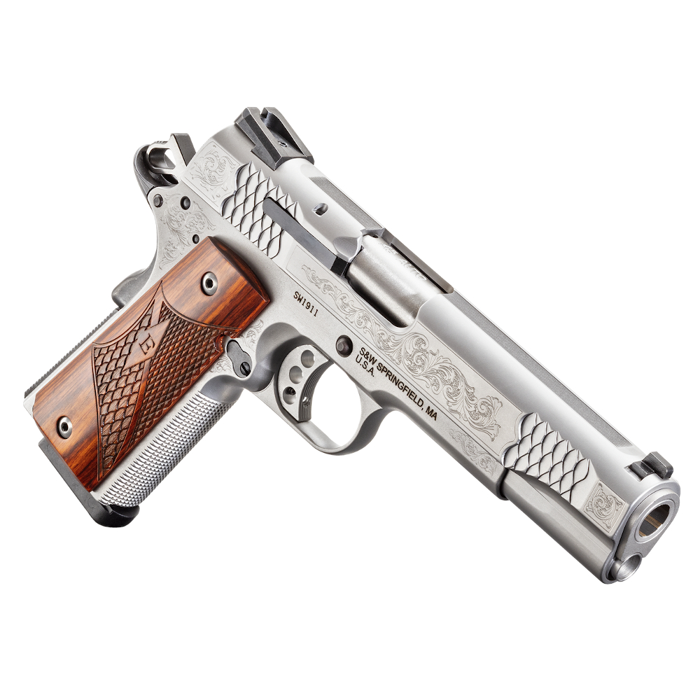 Pistolet Smith & Wesson 1911 Series Engraved kal. 45 ACP