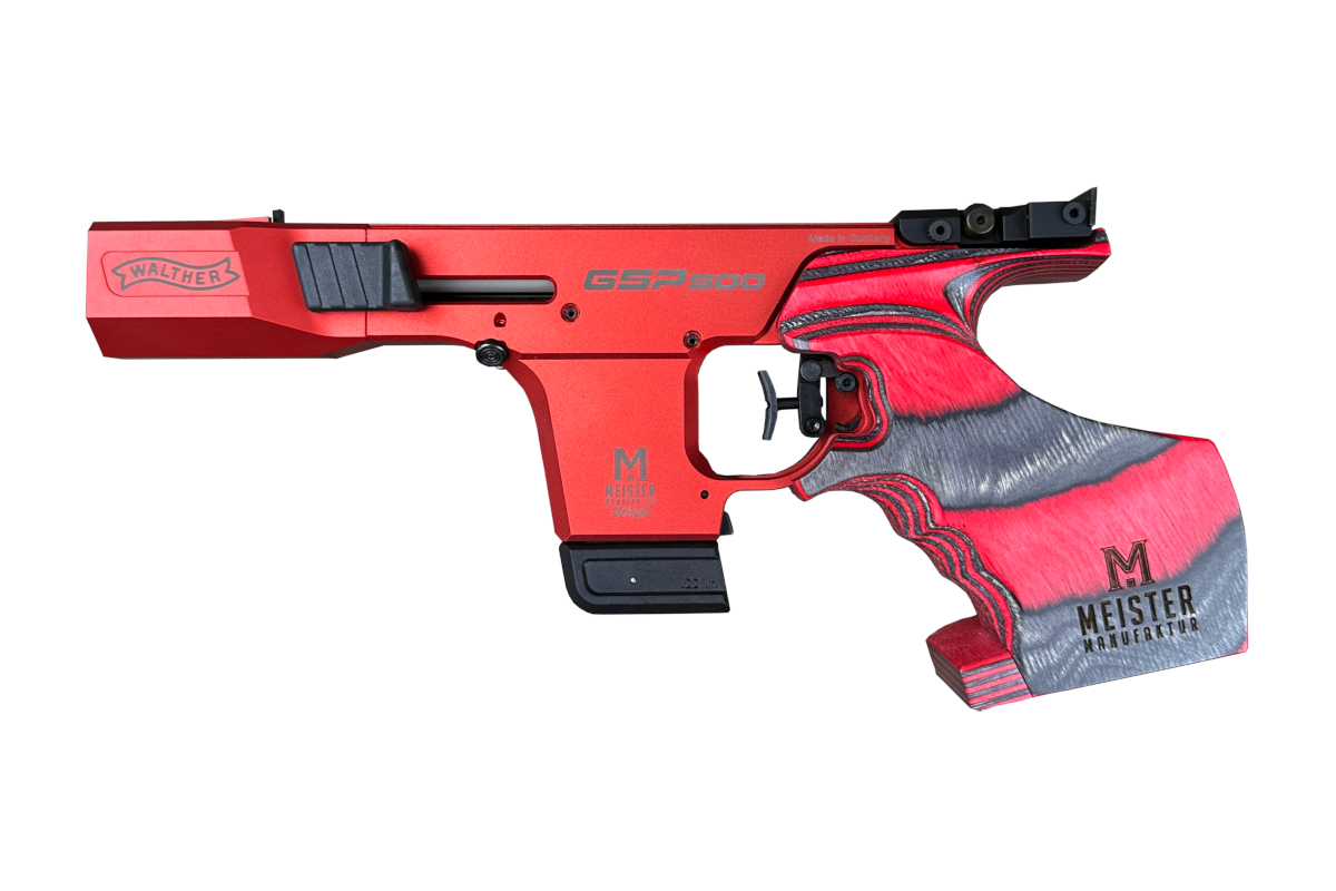 Pistolet Walther GSP500 MeisterManufaktu kal. 22LR