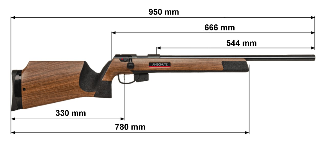  ANSCHUTZ 1761 HB MSR kal. 22LR