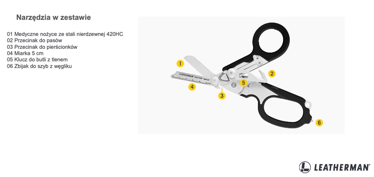 Multitool Leatherman Raptor Rescue