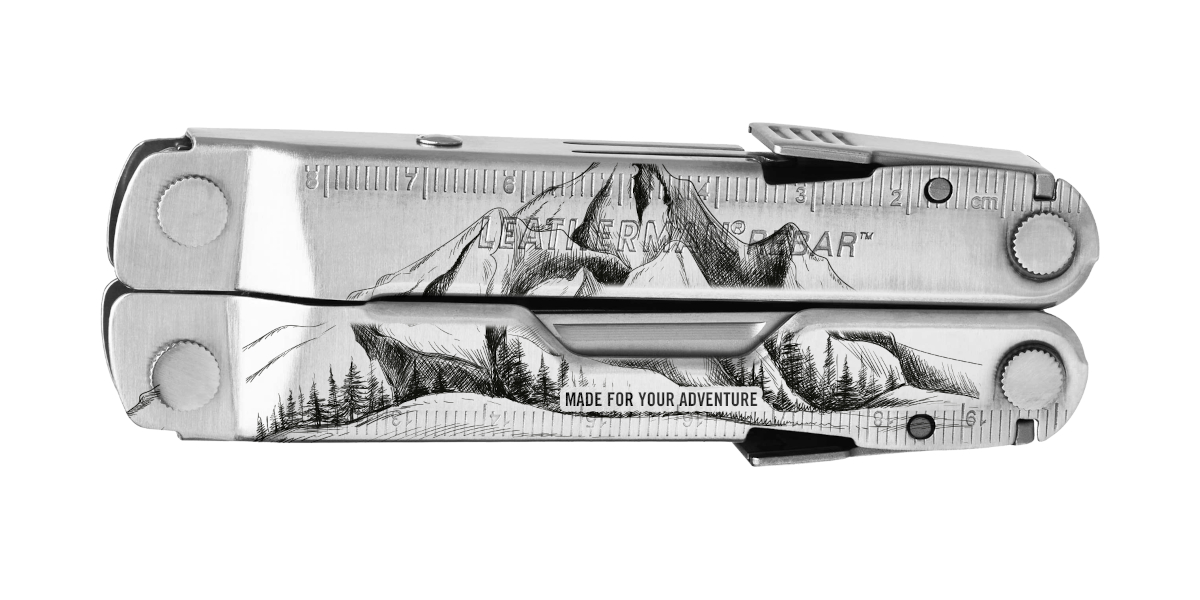 Multitool Leatherman REBAR ADVENTURE COLLECTION 'Mountains'