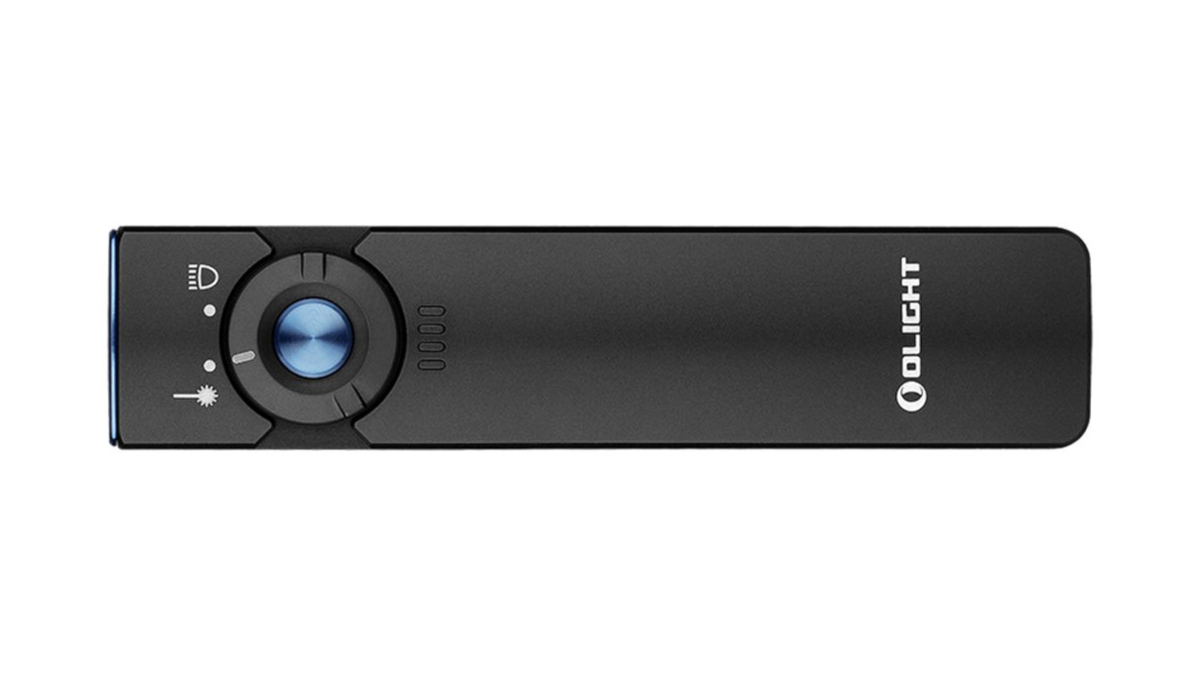 Latarka Olight ARKFELD Black; z laserem; 1000 lumenów