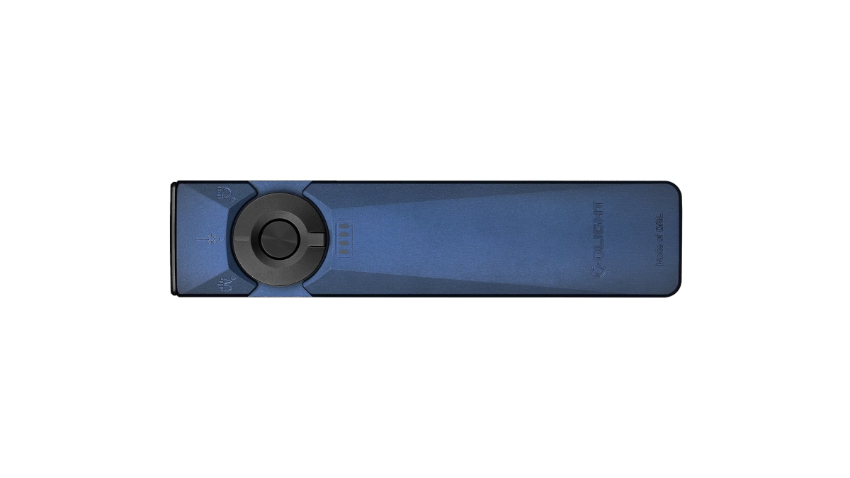 Latarka Olight ARKFELD ULTRA UV Cool Navy Blue; z laserem; z lampą UV; 1400 lumenów