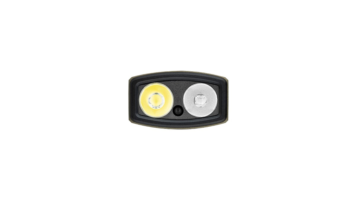 Latarka Olight ARKFELD ULTRA UV Cool OD Green; z laserem; z lampą UV; 1400 lumenów