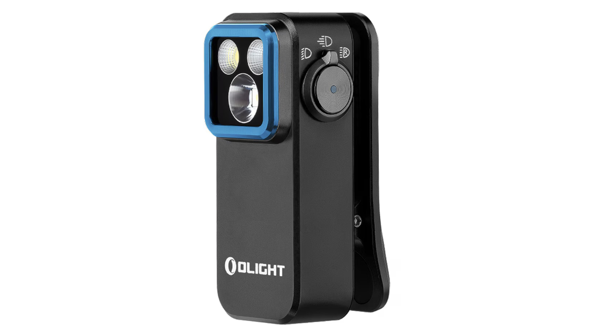 Latarka Olight Oclip Pro Black; 500 lumenów
