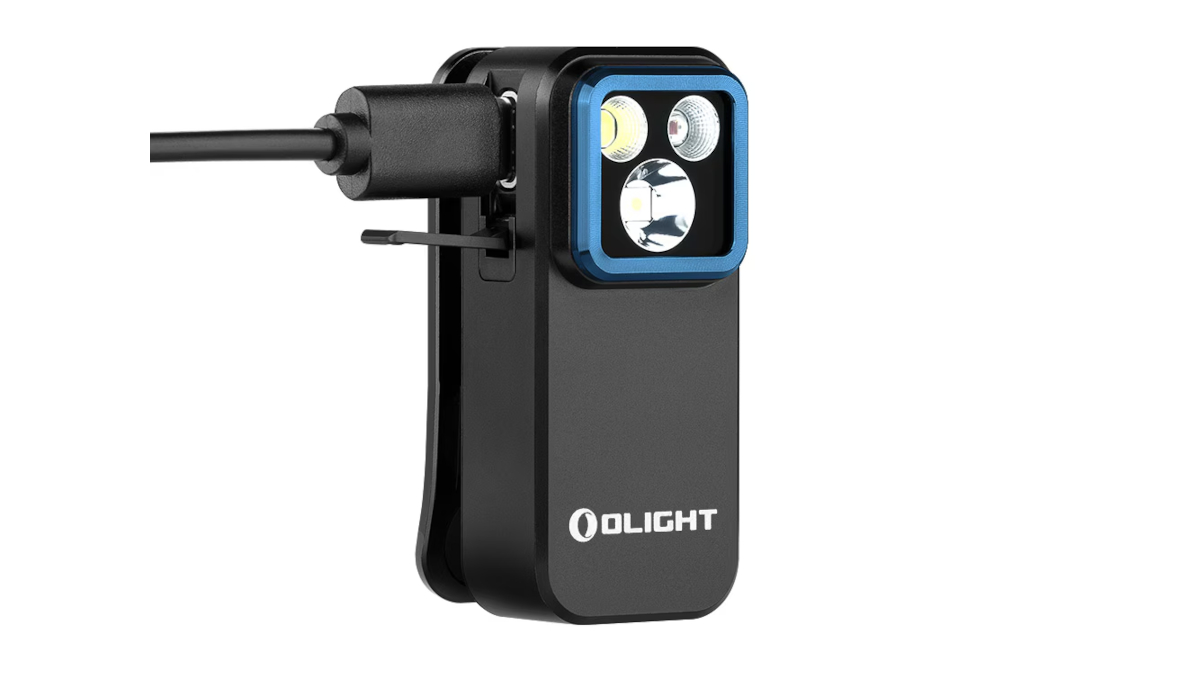 Latarka Olight Oclip Pro Black; 500 lumenów