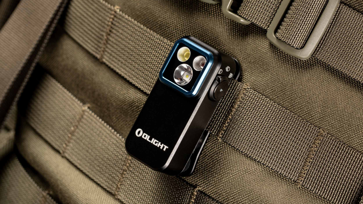 Latarka Olight Oclip Pro Black; 500 lumenów