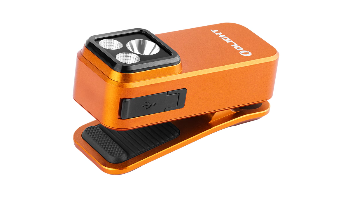 Latarka Olight Oclip Pro Orange; 500 lumenów