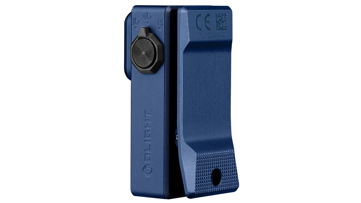 Latarka Olight Oclip Ultra Navy Blue; 530 lumenów