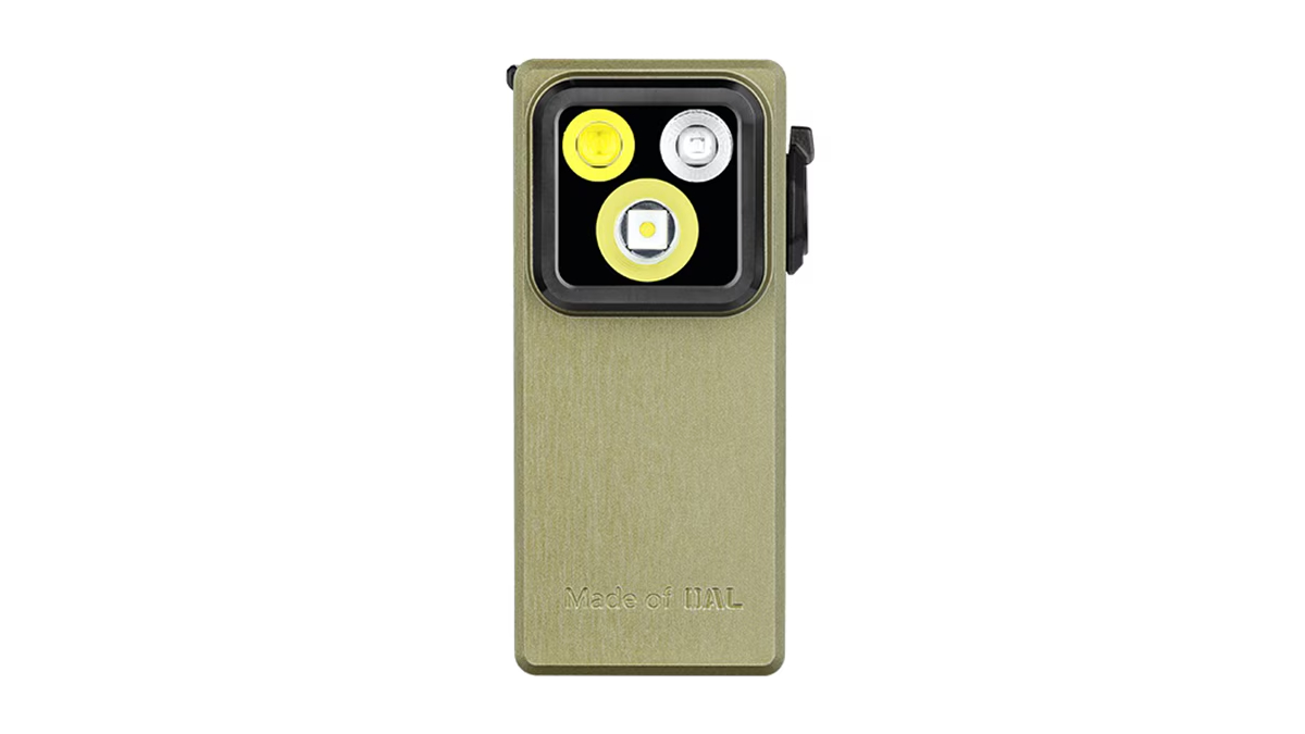 Latarka Olight Oclip Ultra Olive Green; 530 lumenów