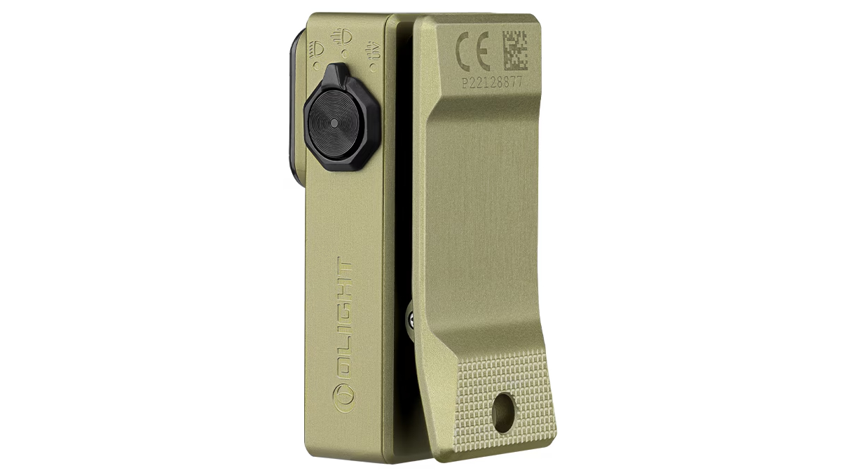 Latarka Olight Oclip Ultra Olive Green; 530 lumenów