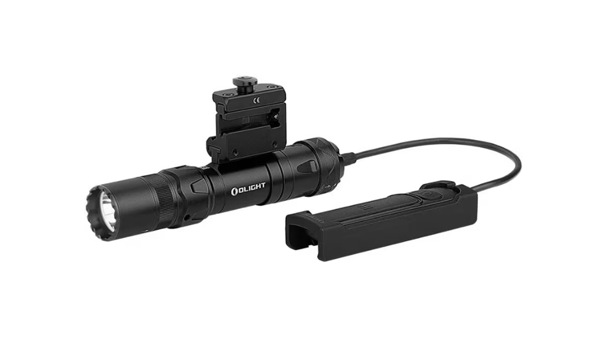 Latarka Olight ODIN GL Mini z montażem; do karabinu; 1000 lumenów; Green Laser