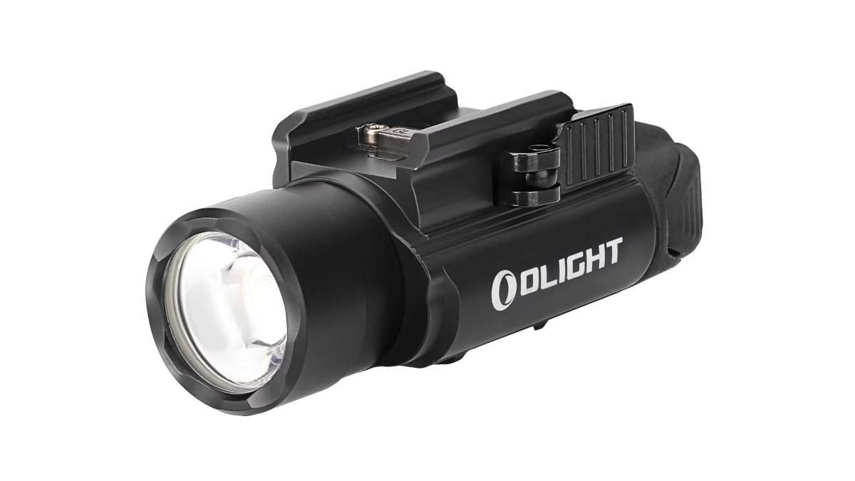 Latarka Olight PL-PRO VALKYRIE Black; do pistoletu; 1500 lumenów