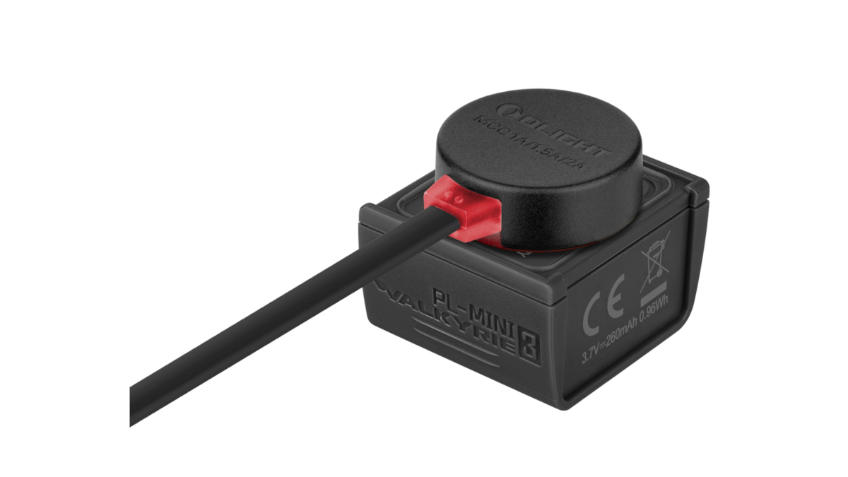 Latarka Olight PL-Mini 3 VALKYRIE Black; do pistoletu; 600 lumenów