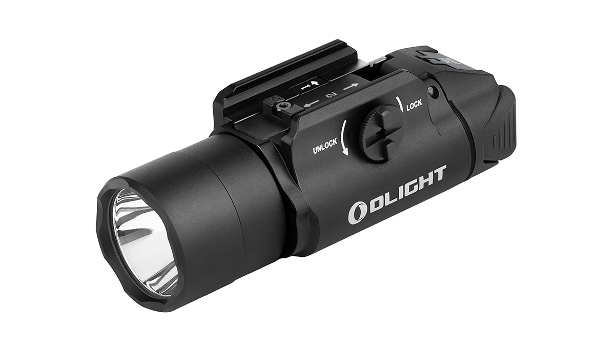 Latarka Olight PL TURBO VALKYRIE Black; do pistoletu; 800 lumenów