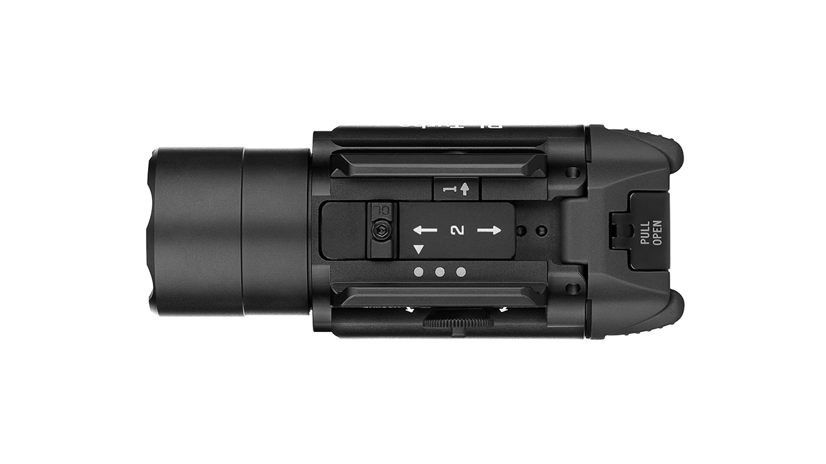 Latarka Olight PL TURBO VALKYRIE Black; do pistoletu; 800 lumenów