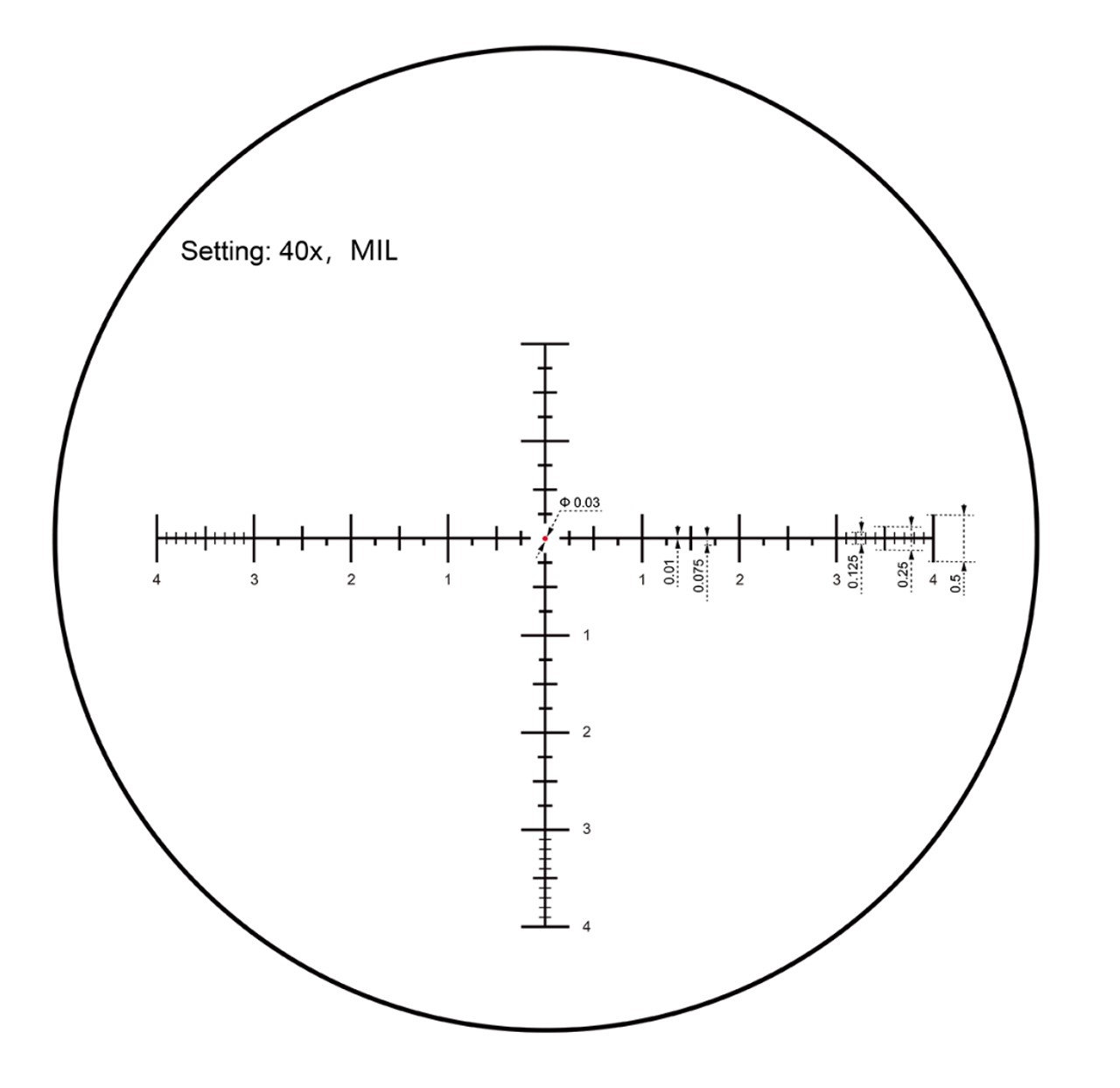 Luneta celownicza Vector Optics 6-48x56 ED 30mm SFP