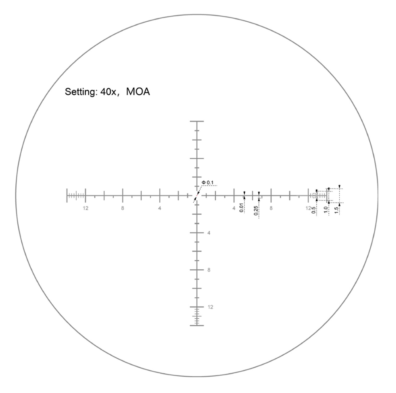 Luneta celownicza Vector Optics 6-48x56 ED 30mm SFP