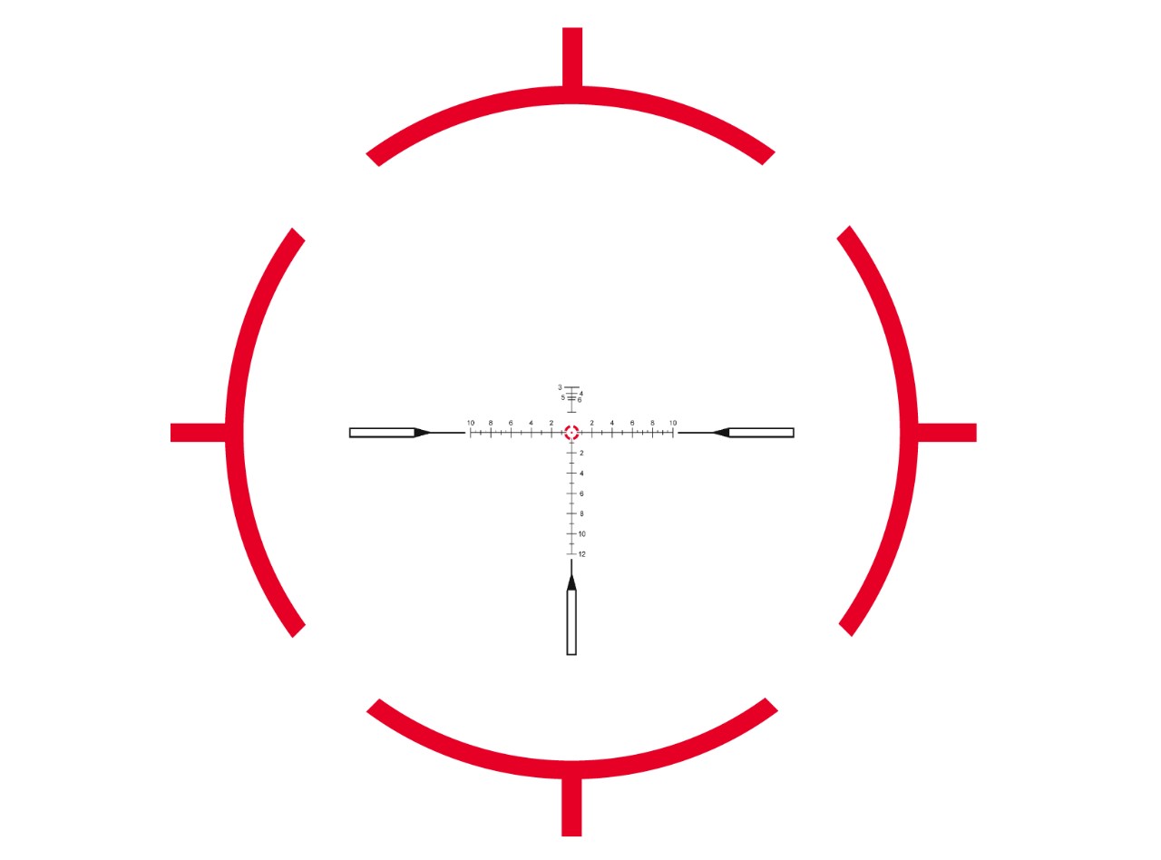 Luneta celownicza Vector Optics Continental 34mm 1-10x28 ED FFP VET-RAR