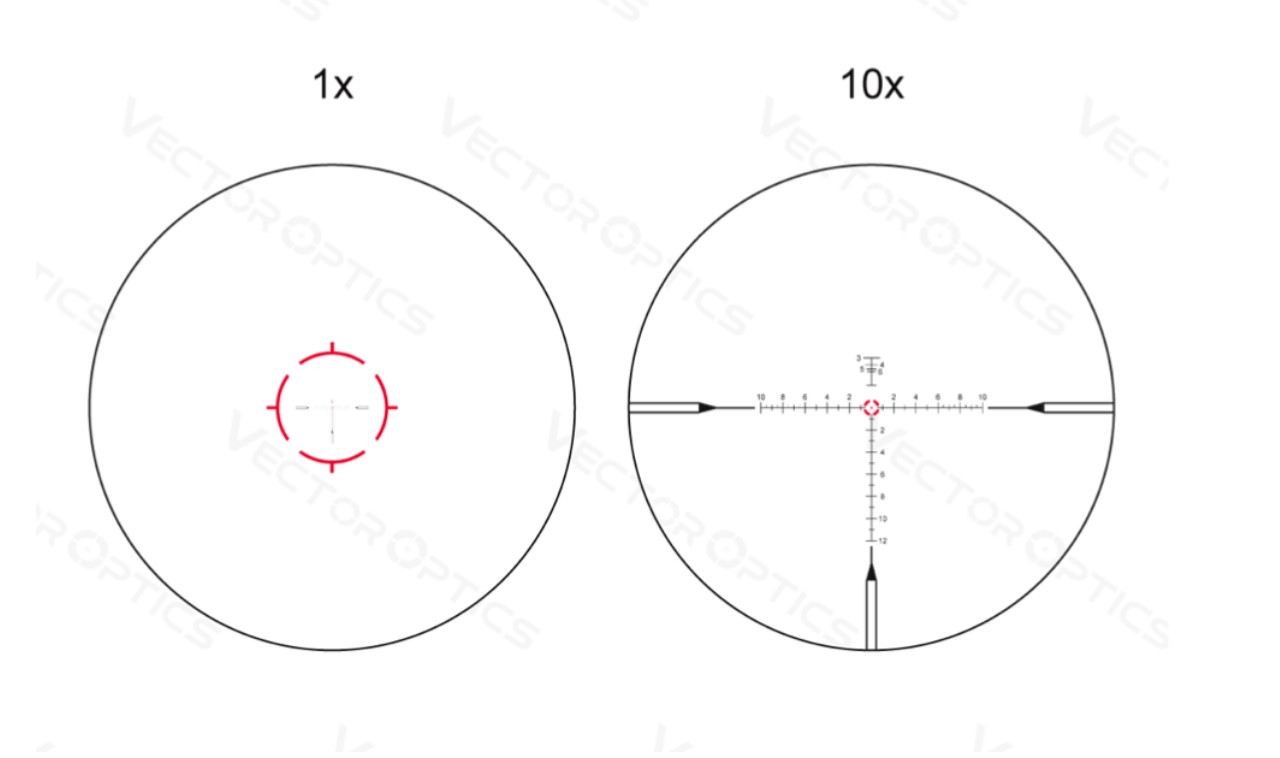 Luneta celownicza Vector Optics Continental 34mm 1-10x28 ED FFP VET-RAR