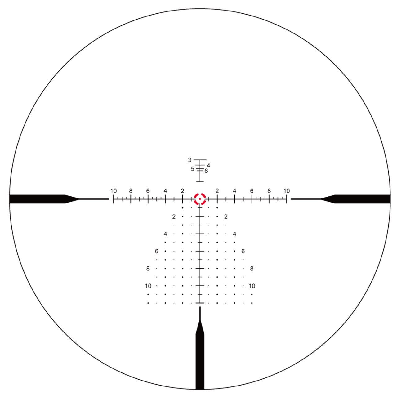 Luneta celownicza Vector Optics Continental 34mm 1-10x28 ED FFP VET-CTR