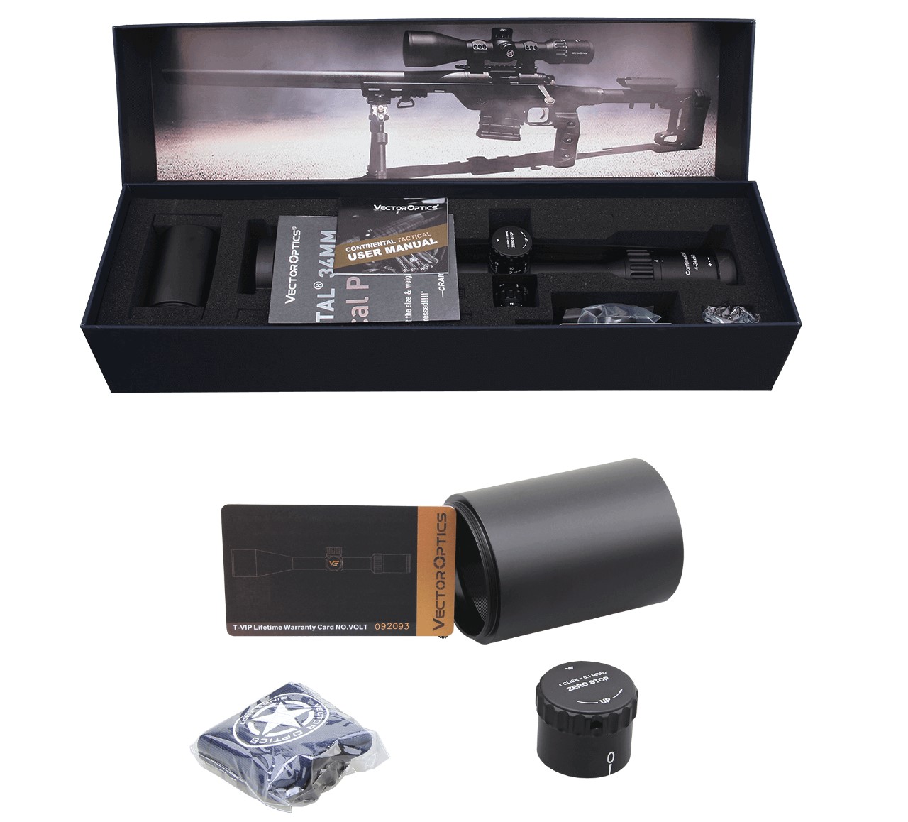 Luneta celownicza Vector Optics 30mm 4-24x50 SFP Tactical ARI