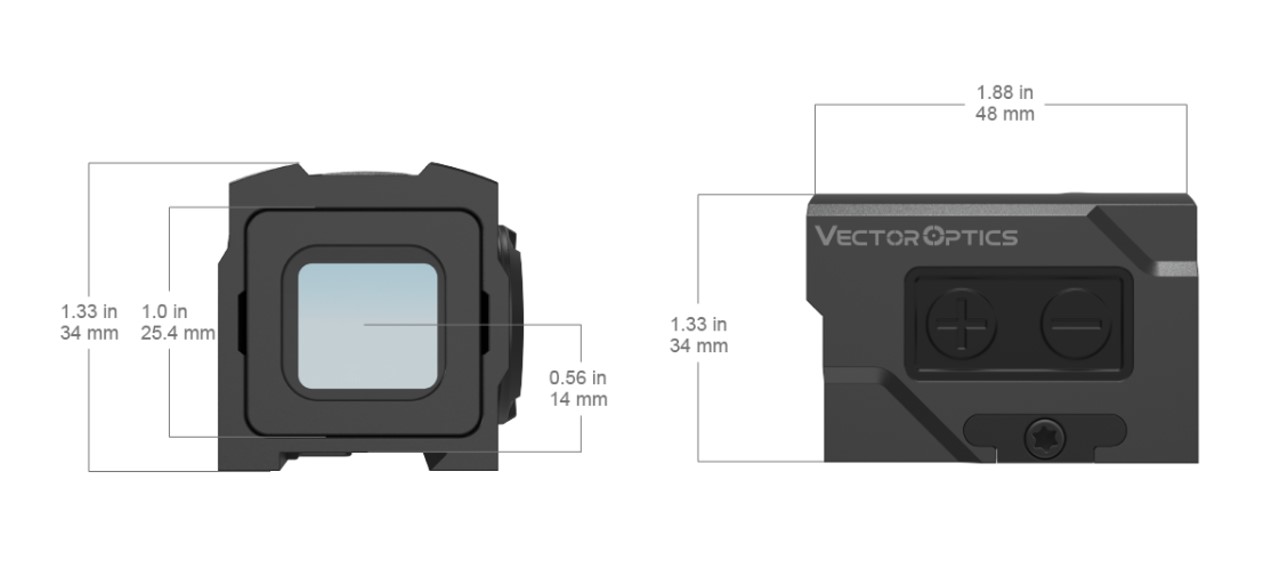 Kolimator Vector Optics Frenzy Plus 1x18x20