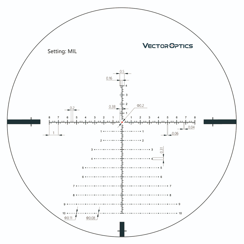 Vector Optics - luneta Continental 3-18x50 34mm FFP MRAD