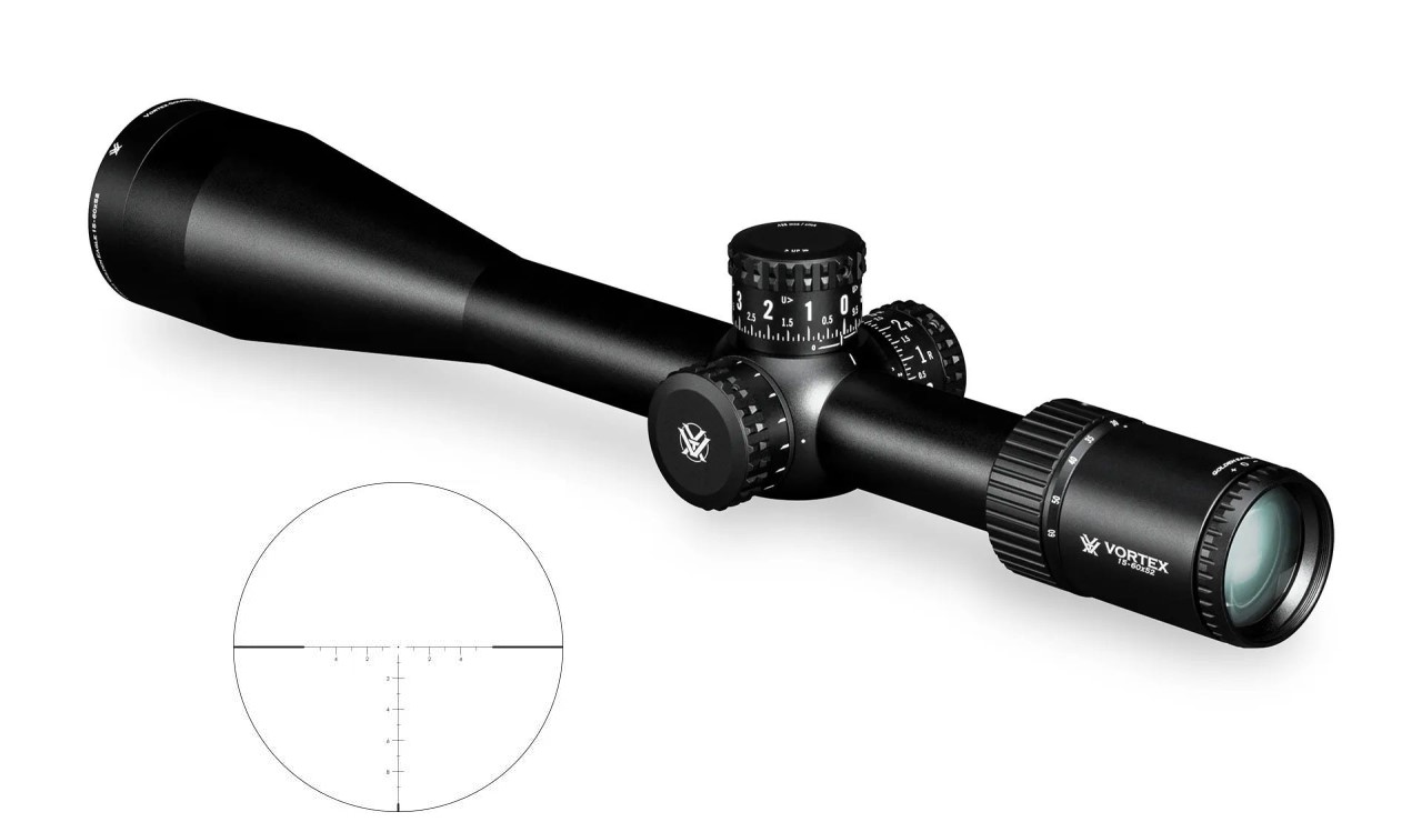 Luneta Vortex Golden Eagle HD 15-60x52, ECR-1, 1/8MOA