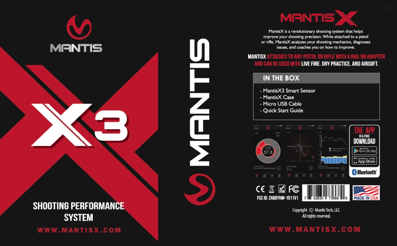 Mantis X3 - system wyszkolenia strzeleckiego