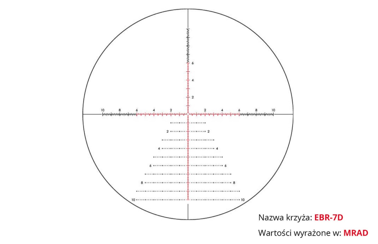 Luneta celownicza Vortex Razor III HD 6-36x56 34 mm FFP EBR-7D